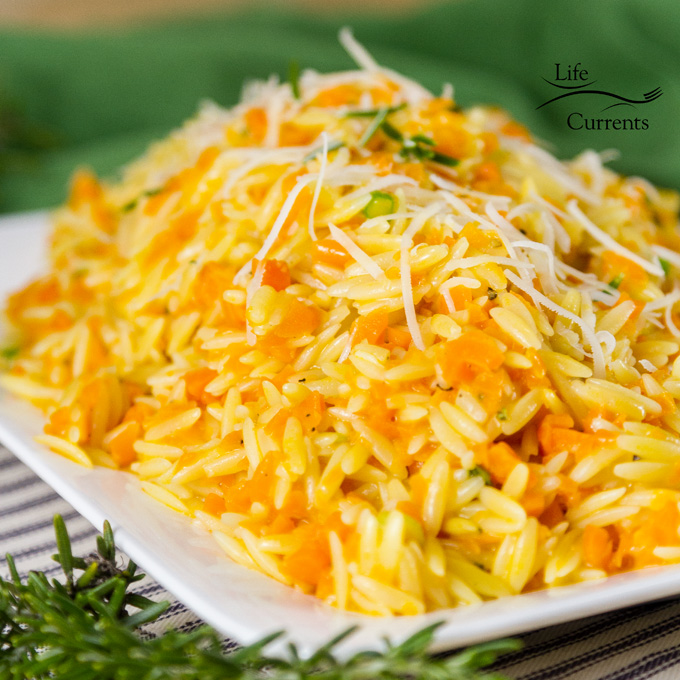 Cheesy One Pot Carrot Orzo Side Dish Recipe 