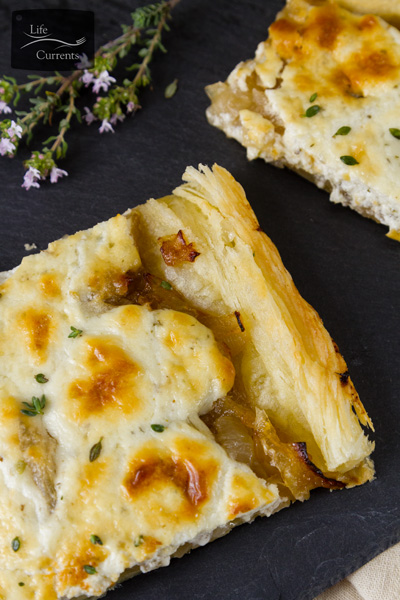 This rustic, free form, vegetarian French Onion Tart recipe couldn&rsquo;t be easier or yummier. It&rsquo;s perfect for an appetizer or a light lunch. 