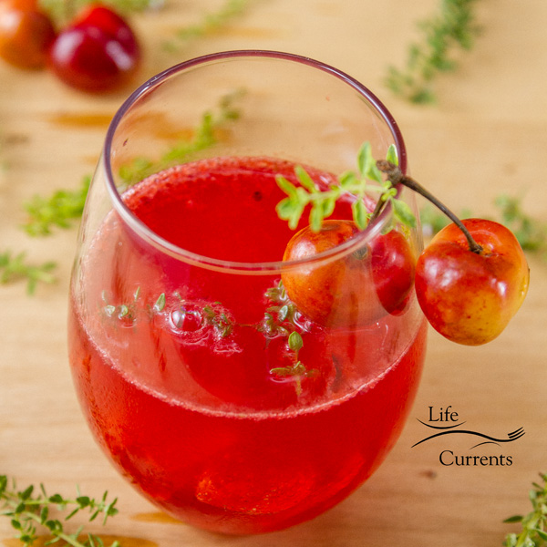 Cherry Scotch Sipper an amazing whisky cocktail beverage that help you celebrate 