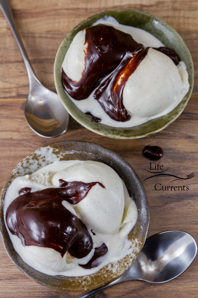 This rich creamy hot fudge sauce is made even better with soft fluffy marshmallows. 