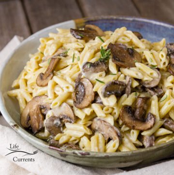 Miso Tahini Pasta with Garlic Sautéed Mushrooms With only 3 ingredients, this easy to mix up vegan, dairy-free, and gluten-free sauce is ready to go on your favorite pasta any night of the week.