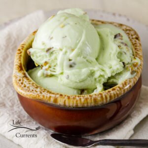 Pistachio Pudding Ice Cream no cook, quick to make and delicious