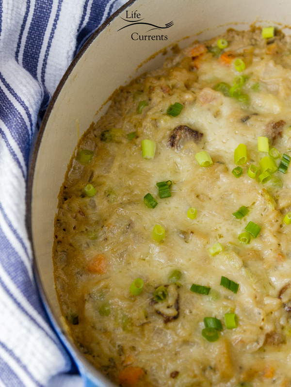 Vegetable Rice Casserole is going to be a family favorite