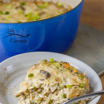 Vegetable Rice Casserole is easy to make