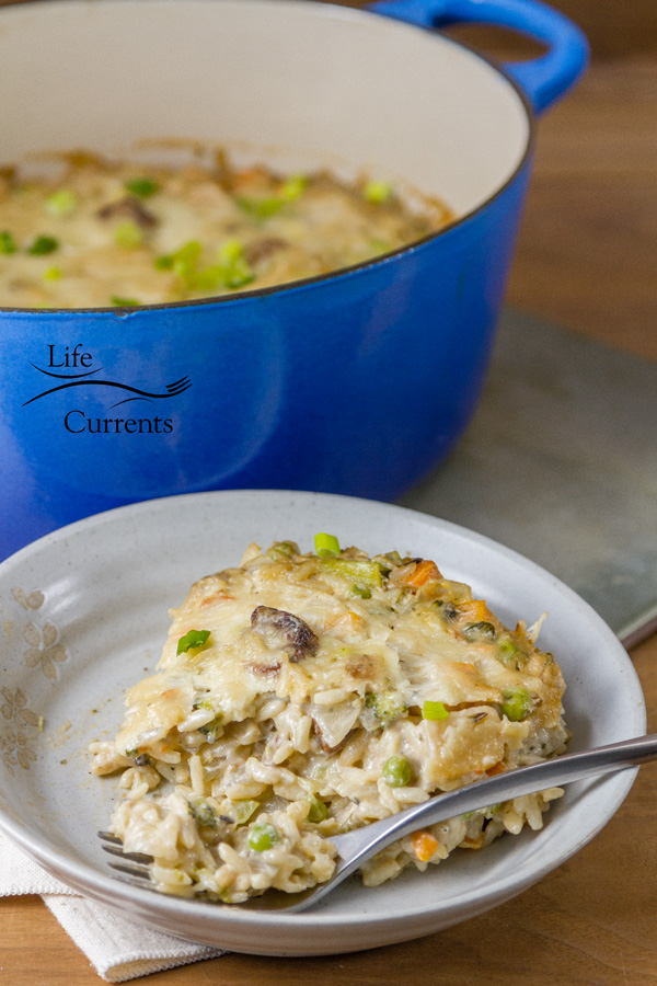 Vegetable Rice Casserole is easy to make