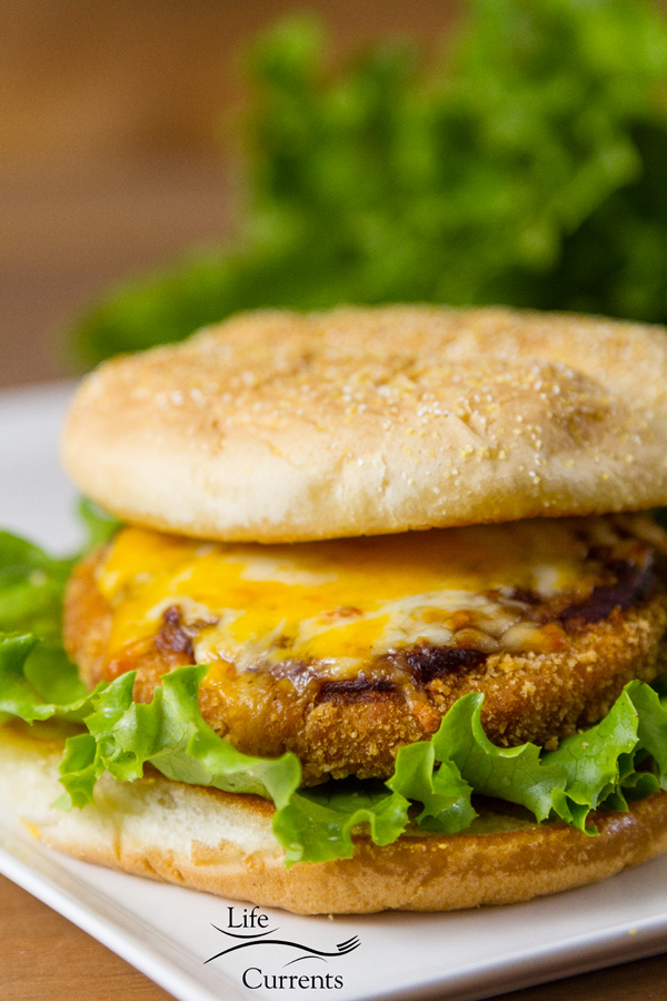 Mexican Chicken Tenders - Use the larger chicken patties to make burger-like sandwiches that will be a main dish hit at a football watching party. 