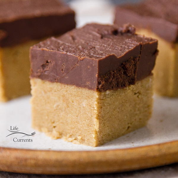 Peanut Butter Bar on a plate