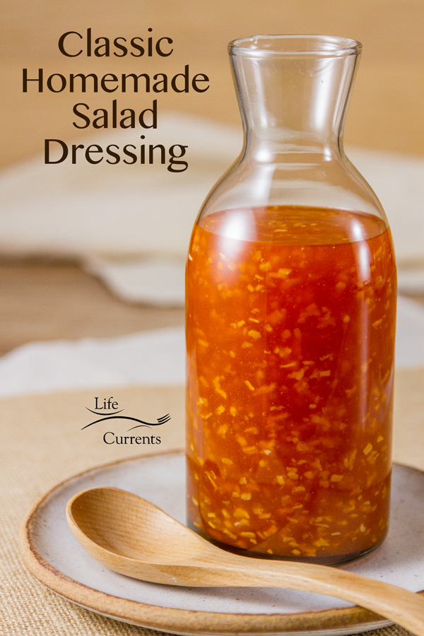 Mom&rsquo;s Salad Dressing This dressing is so delicious! It&rsquo;s my mom&rsquo;s recipe that she made when I was growing up. I think it&rsquo;s how she got me to eat salads as a kid. 