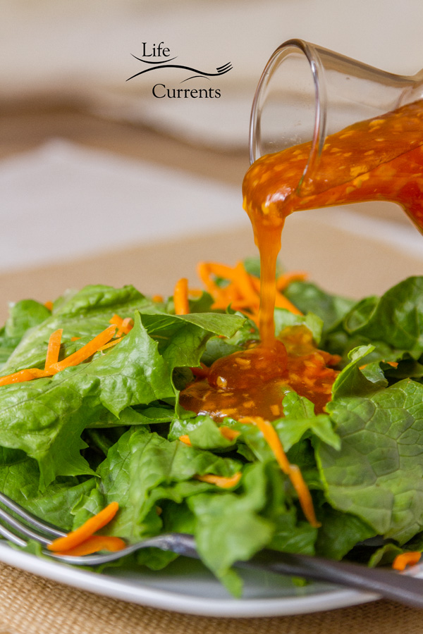 Mom&rsquo;s Salad Dressing is well balanced with sweet and savory. 
