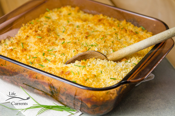 Spinach Gratin - This was so good that even my husband, who doesn&rsquo;t like cooked spinach at all loved it, and I caught him sneaking bites of it! 