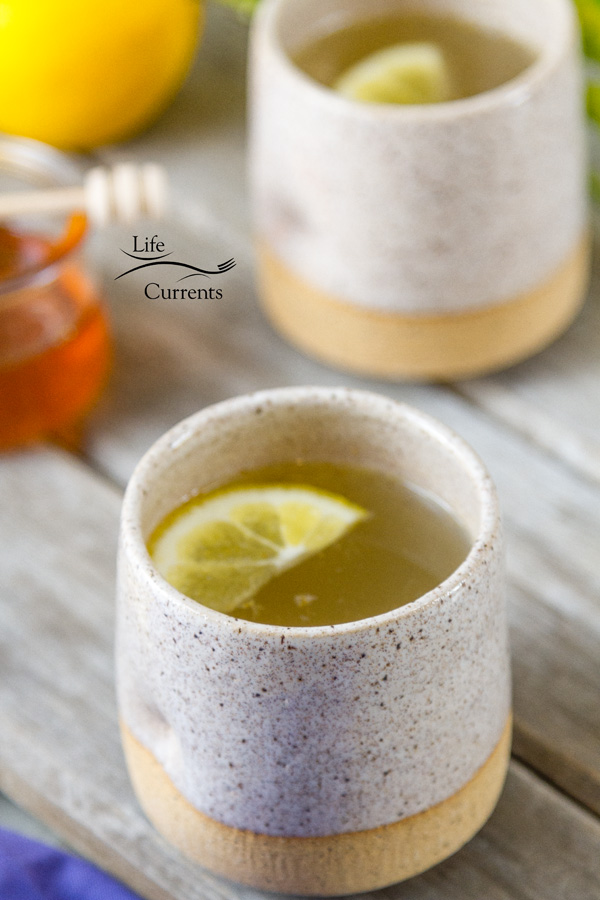 The Honey Lemon Cold and Flu Remedy Drink is a tasty natural and healthy way to feel better soon! 