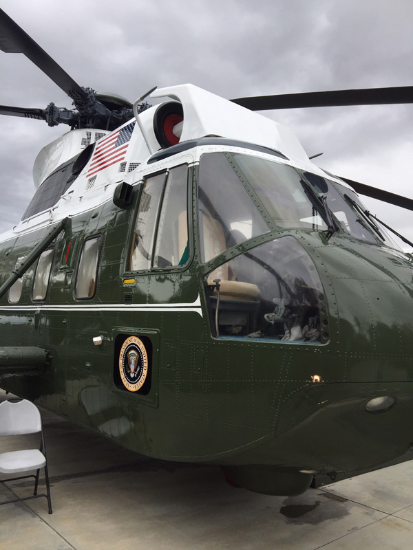 Visit the Richard Nixon Library and Museum - The Presidential helicopter 