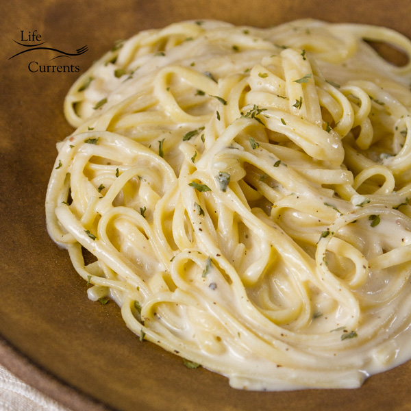 Cream of Garlic Soup Serve linguini with a big ladleful of Cream of Garlic Soup for a delicious and simple dinner. 