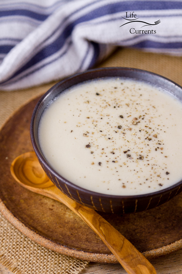 Cream of Garlic Soup Recipe - easy to make and delicious