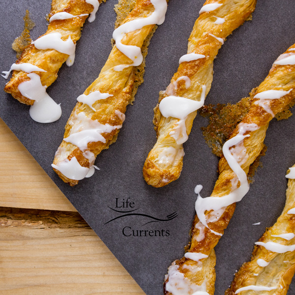 Eat these Lemon Puff Pastry Sticks for breakfast or dessert. Or even a midday snack with a cup of coffee! Yum yum. I really can&rsquo;t say enough good things about these Lemon Puff Pastry Sticks.