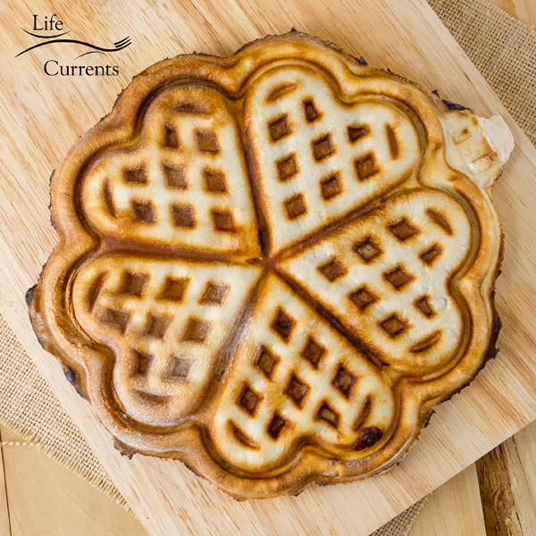 Waffle Iron Stuffed Pizza or Waffle Iron Calzones are easy to make with Rhodes Bake-N-Serv® premade dough and a Nordic Ware Waffle Iron Stuffed Pizza or Waffle Iron Calzones are easy to make with Rhodes Bake-N-Serv® premade dough and a Nordic Ware