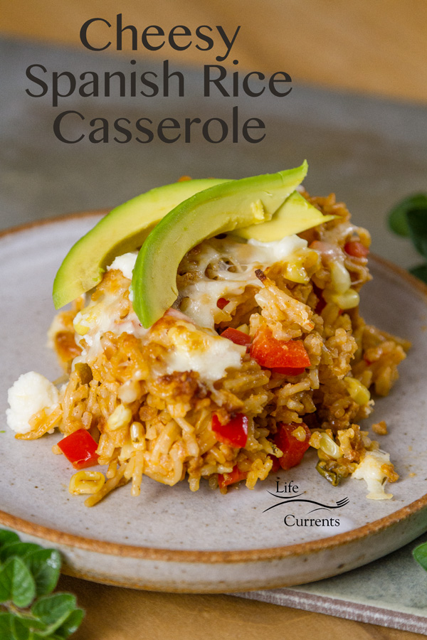 This Cheesy Spanish Rice Casserole is great as a quick and easy dinner or 30 minute meal. This Cheesy Spanish Rice Casserole is great as a quick and easy dinner or 30 minute meal.
