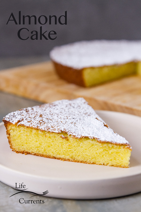 Lightly sweet delicate almond cake {with a gluten-free option} that&rsquo;s moist, tender, and incredibly delicious, and it&rsquo;s easy to make. You&rsquo;ll love this from scratch moist homemade almond cake.