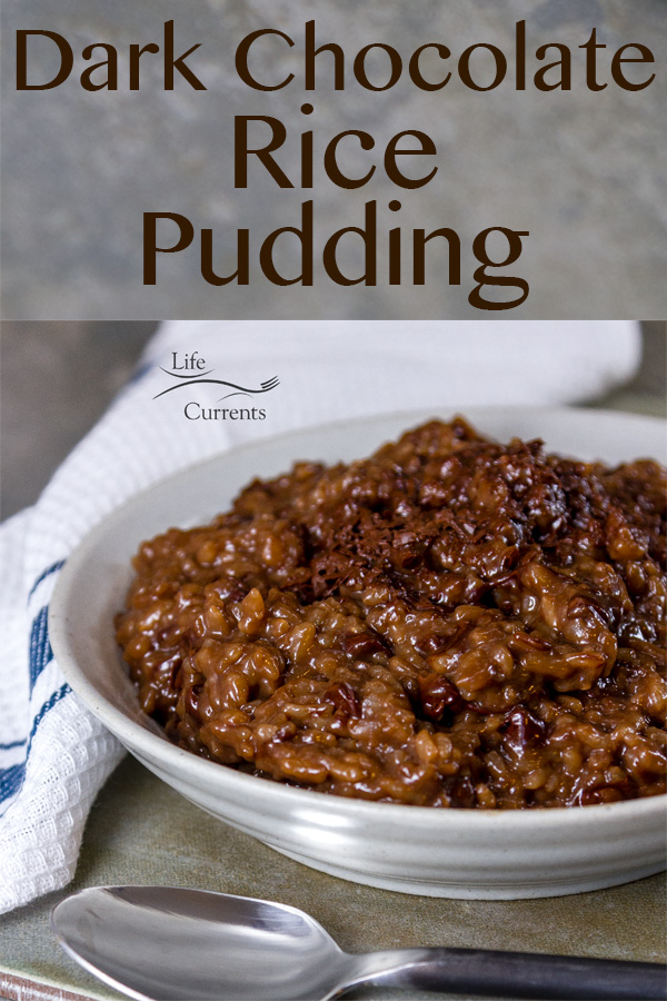 Easy Rice Pudding - Dark Chocolate Rice Pudding - Using Leftover Cooked Rice Recipe Easy Rice Pudding - Dark Chocolate Rice Pudding - Using Leftover Cooked Rice Recipe
