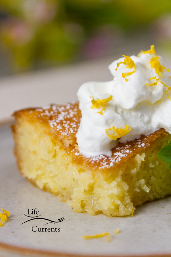 This delicious lemon poke cake is super moist and packed full of lemon flavor! This cake is a great sweet treat!