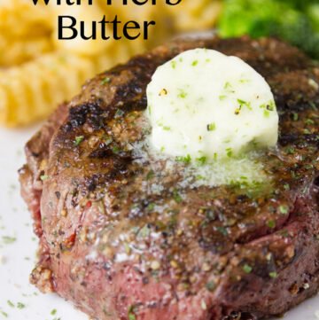 This Grilled Steak with Herb Butter and Spice Rub is the perfect summer grilling experience. Delicious and really easy to grill!