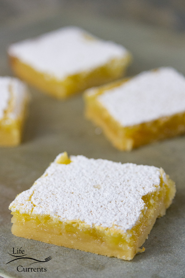 Lemon Bars &ndash; I&rsquo;ve been making this recipe for years because they are delicious and easy to make