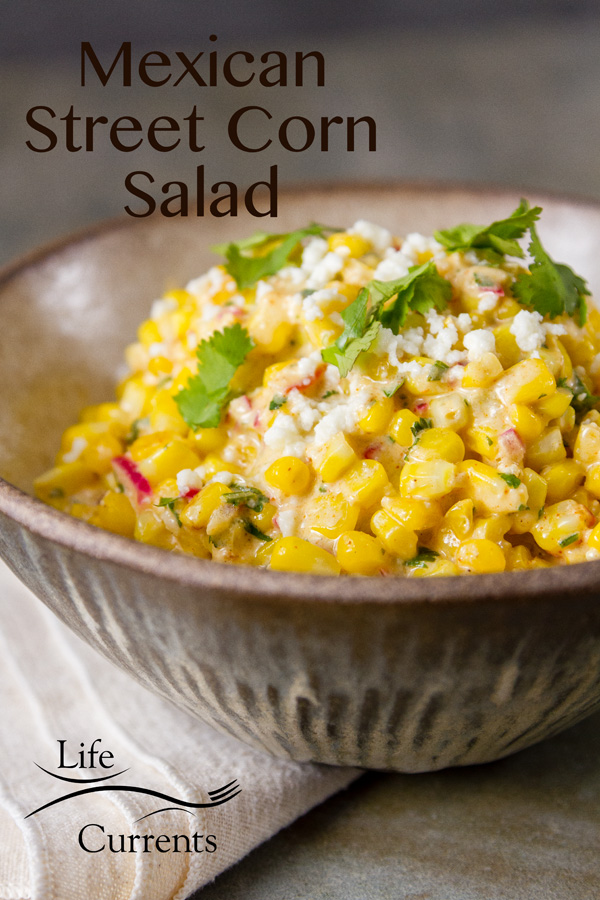 Mexican Street Corn Salad (esquites) can be made year-round, inside the house without a grill, using frozen corn. Super easy! Mexican Street Corn Salad (esquites) can be made year-round, inside the house without a grill, using frozen corn. Super easy!