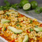 Mexican Street Corn Pizza Recipe - an easy weeknight meal that will leave the family happy