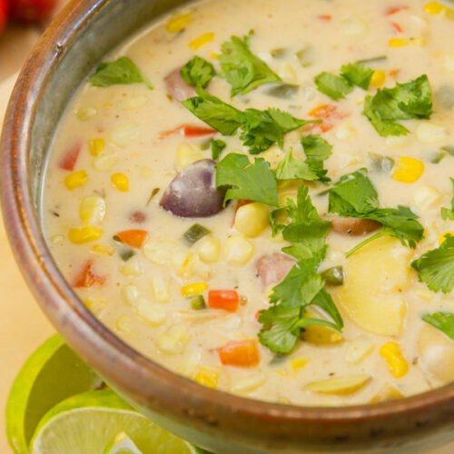 Southwestern Corn Chowder - Life Currents hearty