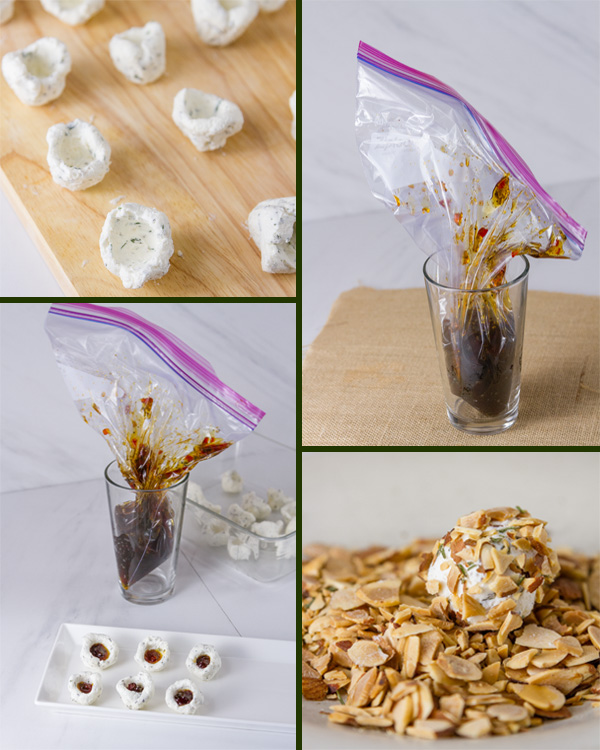 How to make Pepper Jelly Cheese Balls with 4 step by step images 
