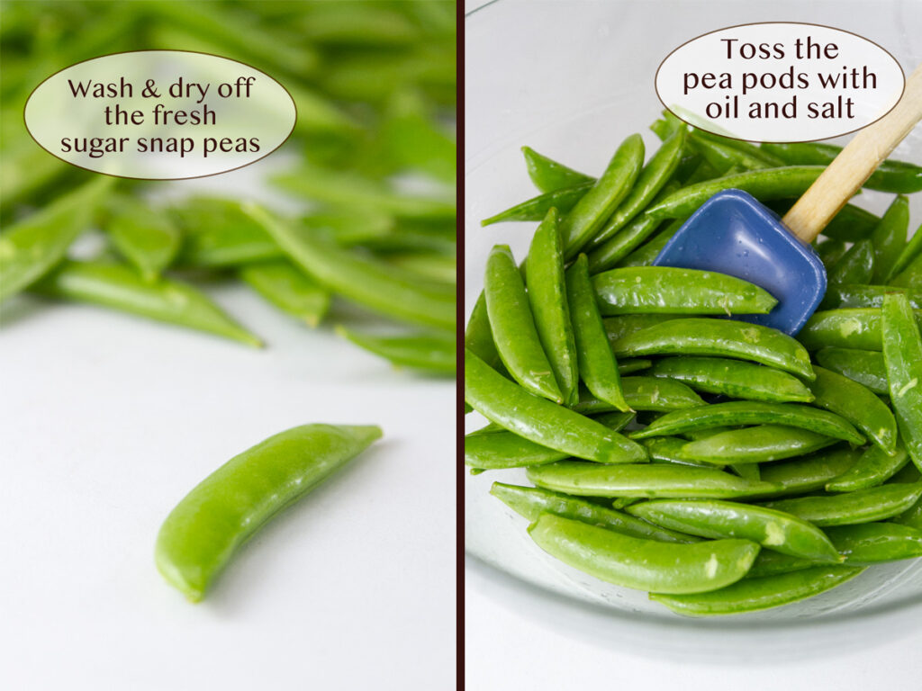 how to cook peas, starting from raw.