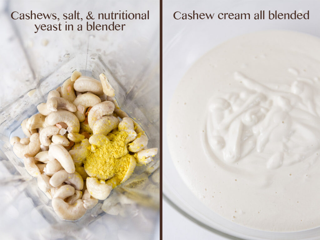 how to make cashew cream