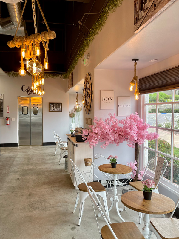 inside Choco bakery in Anaheim, CA.