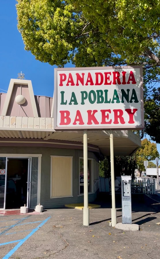 the outside of Hood Coffee building in Orange.