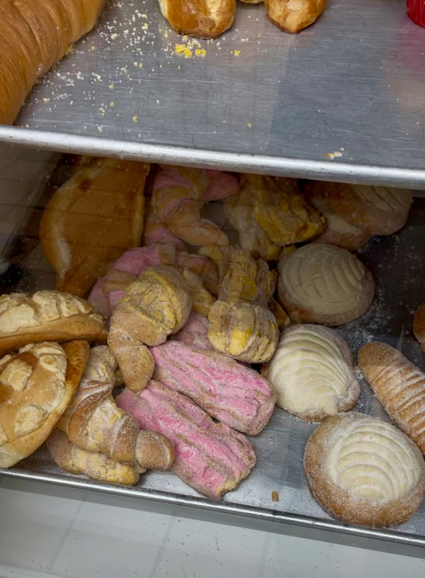 some of the Mexican pastries at Hood Coffee in Orange.