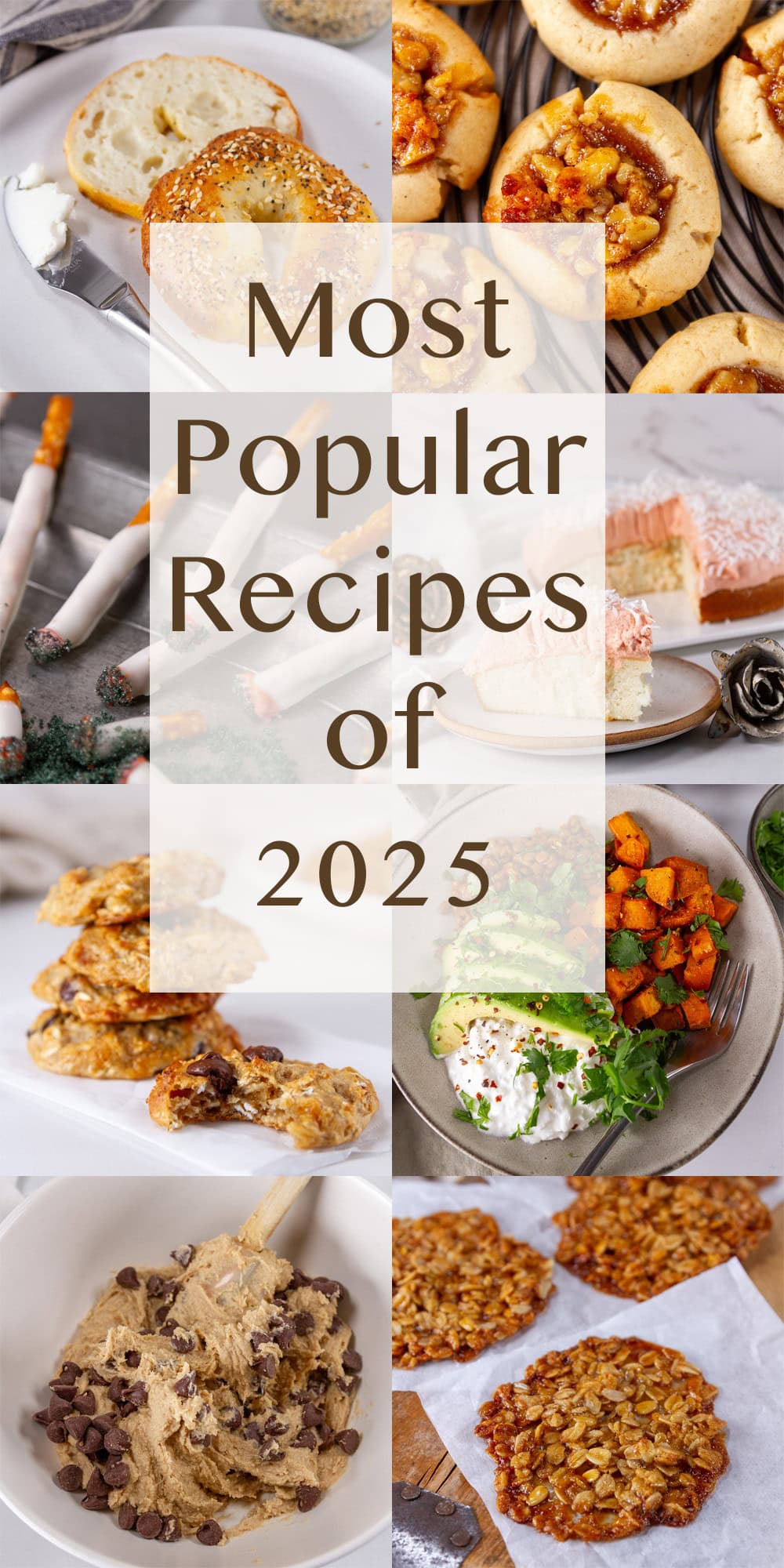 a collage of images of food.