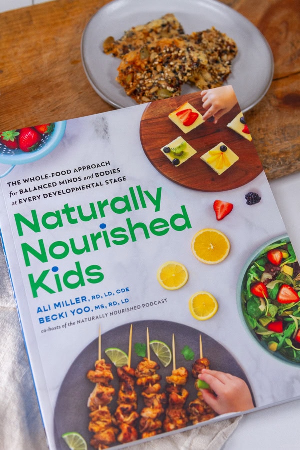 the cookbook Naturally Nourished Kids.
