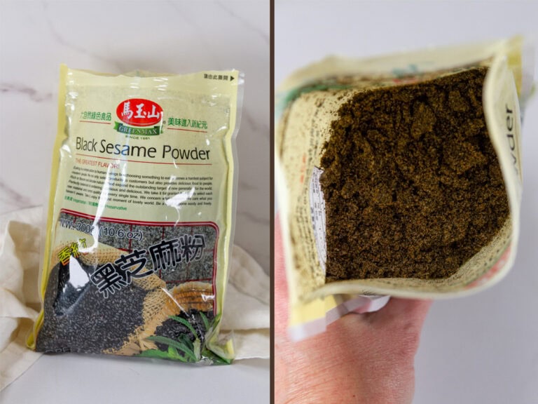Powder Ice Color Black Sesame Ice Cream (No Churn) - Life Currents