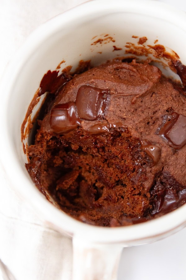 Need a quick sweet snack? This Protein Mug Cake is rich, chocolatey, high in protein, and ready in minutes. Top it with nut butter, whipped cream, or a scoop of ice cream for an extra treat.